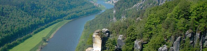 Burg Hohnstein in der Sächsischen Schweiz - Elbsandsteingebirge